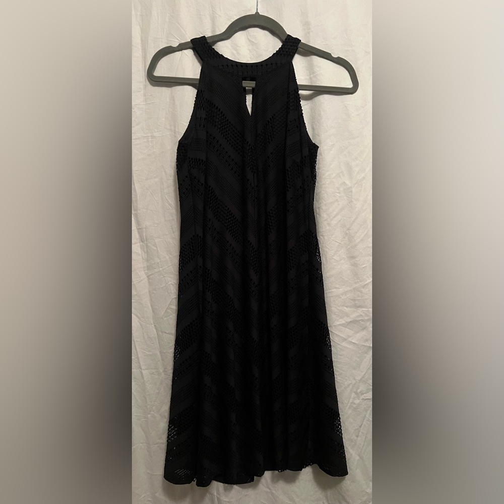 Elegant Black Lace Dress